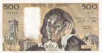 France 500 Francs Pascal - 03-02-1977 - Série K.71 - TTB