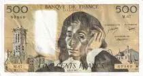 France 500 Francs Pascal - 03-02-1977 - S&eacute;rie M.67 - TTB