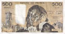 France 500 Francs Pascal - 03-02-1977 - Série U.69 - TTB