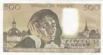 France 500 Francs Pascal - 03-04-1980 - S&eacute;rie F.109