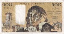 France 500 Francs Pascal - 04-10-1973 - Série P.30