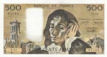 France 500 Francs Pascal - 06-11-1969 - F.14