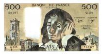 France 500 Francs Pascal - 1979-6-7 - Q. 105