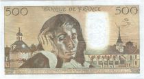 France 500 Francs Pascal - années diverses 1981 à 1993