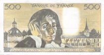 France 500 Francs Pascal - St Jacques Tower - 03-02-1977 - Serial F.67 - VF+