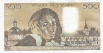 France 500 Francs Pascal - St Jacques Tower - 03-04-1980 - Serial F.114 - VF to XF