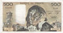France 500 Francs Pascal - St Jacques Tower - 03-04-1980 - Serial Z.109 - VF