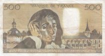 France 500 Francs Pascal - St Jacques Tower - 03-04-1980 - Serial Z.109 - VF
