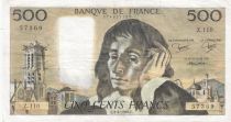 France 500 Francs Pascal - St Jacques Tower - 03-04-1980 - Serial Z.110 - VF