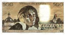 France 500 Francs Pascal - St Jacques Tower - 04-10-1973 - Serial L.31