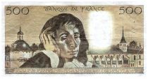 France 500 Francs Pascal - St Jacques Tower - 04.08.1981 - Serial R.140 - Fay.71.24