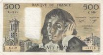 France 500 Francs Pascal - St Jacques Tower - 05-07-1984 - Serial C.209