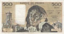 France 500 Francs Pascal - St Jacques Tower - 05-07-1984 - Serial E.212