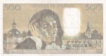France 500 Francs Pascal - St Jacques Tower - 05-11-1987 - Serial C.272 - VF