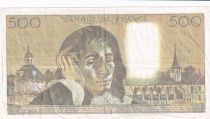 France 500 Francs Pascal - St Jacques Tower - 07-01-1993  - Serial  Z.397- VF