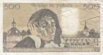 France 500 Francs Pascal - St Jacques Tower - 22-01-1984 - Serial F.260