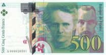 France 500 Francs Pierre and Marie Curie - 1994 Serial A.008