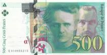 France 500 Francs Pierre et Marie Curie - 1994 Série Q.010