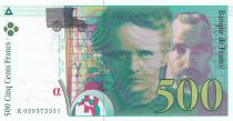 France 500 Francs Pierre et Marie Curie - 1998 Série K.039 - Sans STRAP - NEUF