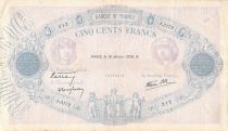 France 500 Francs Pink and Blue - 19-01-1939 Serial J.3172 - F