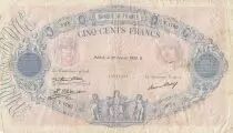 France 500 Francs Rose et Bleu - 05-02-1932 - S&eacute;rie T.1783