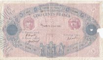 France 500 Francs Rose et Bleu - 14-06-1920 - Serial D.594