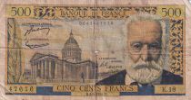 France 500 Francs Victor Hugo - 04-03-1954 - Série K.18