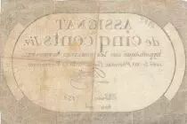 France 500 Livres - 20 Pluviose An II (8.2.1794) - TB - Sign. Doivillier