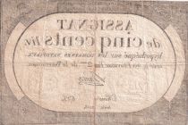 France 500 Livres - 20 Pluviose An II (8.2.1794) - TTB - Sign. Busier