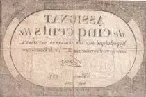 France 500 Livres - 20 Pluviose An II (8.2.1794) - VF - Sign. Busier