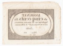 France 500 Livres 20 Pluviose An II (8.2.1794) - Sign. Baillet