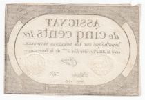 France 500 Livres 20 Pluviose An II (8.2.1794) - Sign. Chocus