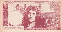 France 500 NF - Moliere- School note - 1963