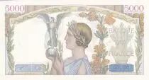 France 5000 Francs - Victoire - 19-03-1942 - Série X.879