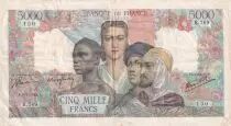 France 5000 Francs Empire Fran&ccedil;ais - 05-07-1945 - S&eacute;rie K.769