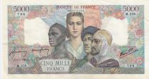 France 5000 Francs France and colonies - 01-02-1945 Serial M.258 - VF