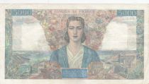 France 5000 Francs France and colonies - 01-02-1945 Serial M.261 - VF