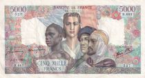 France 5000 Francs France and colonies - 07-06-1945 Serial H.683 - VF
