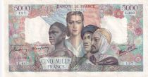 France 5000 Francs France and colonies - 07-06-1945 Serial L.683 - VF