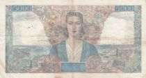 France 5000 Francs France and colonies - 15-03-1945 Serial Y.387 - VF - P.103