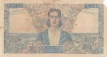 France 5000 Francs France and colonies - 19-04-1945 - Serial A.524