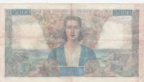 France 5000 Francs France and colonies - 28-06-1945 Serial G.746 - VF