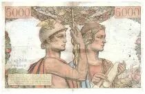 France 5000 Francs Sea and Countryside - 05-04-1951 - Serial B.65 - F.48.04