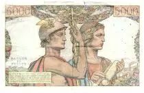 France 5000 Francs Sea and Countryside - 05-04-1951 - Serial Q.60 - F.48.04