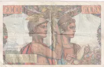 France 5000 Francs Sea and Countryside - 05-04-1951 - Serial Z.51 - F.48.04