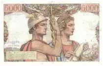 France 5000 Francs Sea and Countryside - 10-03-1949 - Serial Q.9 - F.48.01