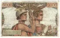 France 5000 Francs Sea and Countryside - 10-03-1949 - Serial Z.22 - F.48.01