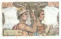 France 5000 Francs Terre et Mer - 07-02-1952 - S&eacute;rie U.92 - F.48.06