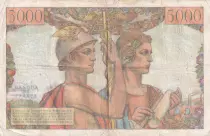 France 5000 Francs Terre et Mer - 10-03-1949 - Série G.22 - F.48.01