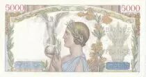 France 5000 Francs Victory - 1938 Serial B.57 - XF to AU